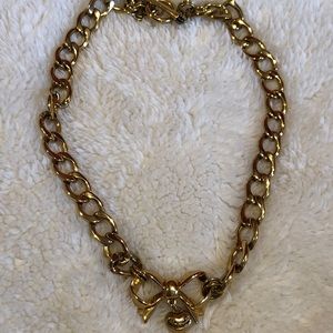 juicy couture gold necklace